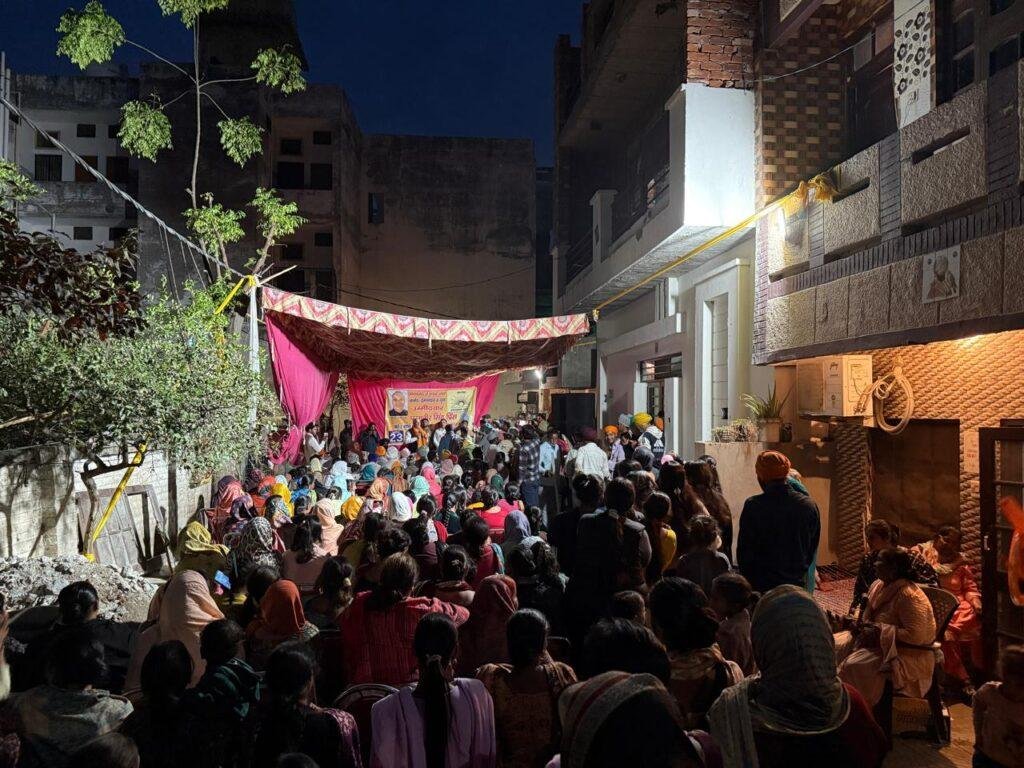 नगरपरिषद थानेसर वार्ड 23 में मिल रहा परमवीर सिंह प्रिंस को भारी समर्थन