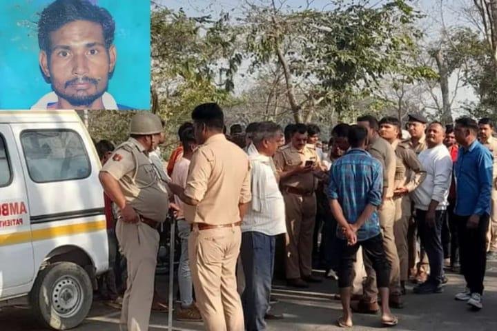 नाले में मिला लापता युवक का शव, हत्या की आशंका, परिजनों ने हाईवे किया जाम