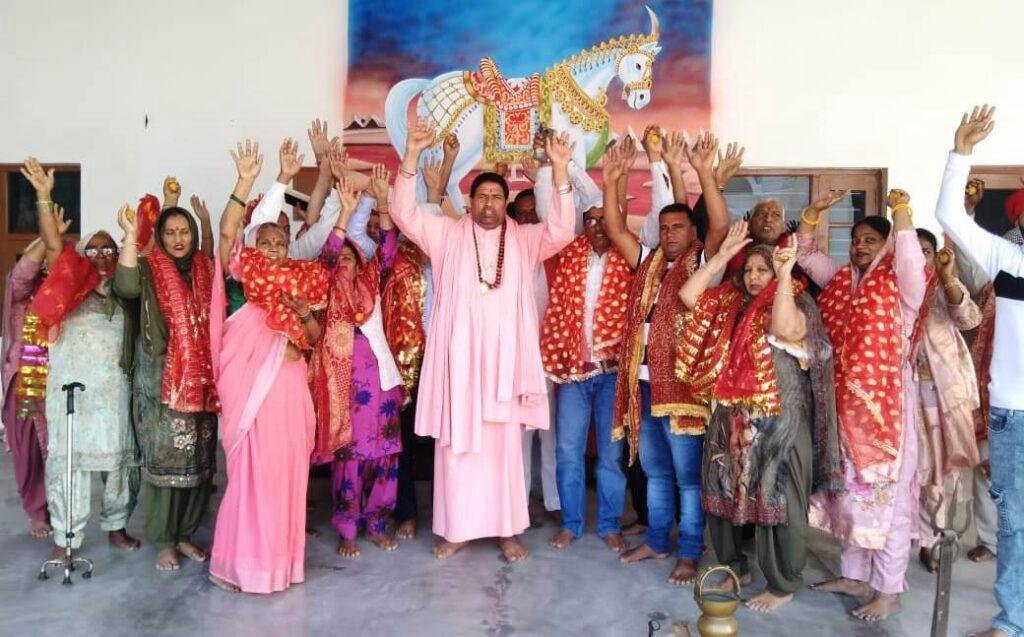 जग ज्योति दरबार में शीतला अष्टमी पर चल रहे दो दिवसीय अनुष्ठान का समापन हुआ