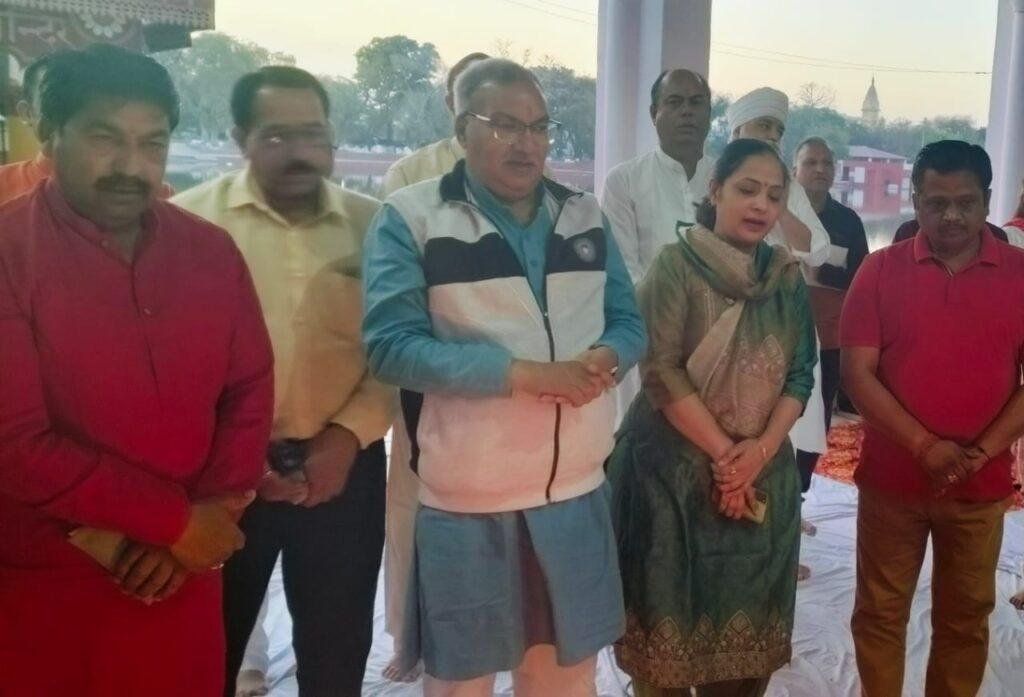 भारत विकास परिषद द्वारा नव संवत पर महाप्रसाद