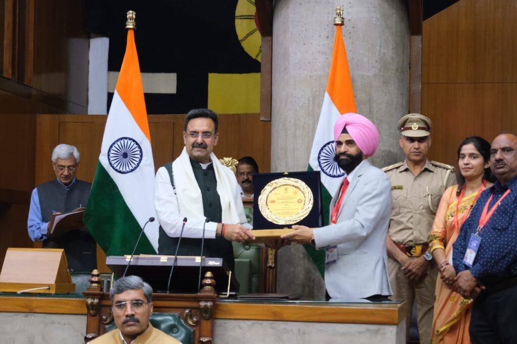 विधान सभा अध्यक्ष हरविन्द्र कल्याण ने युवाओं से किया सकारात्मक राजनीति में भाग लेने का आह्वान