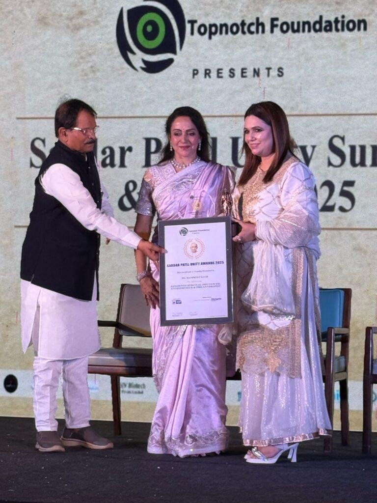 देश व समाज हेतु उत्कृष्ट कार्यों के लिए गोवा के मुख्यमंत्री ने किया मनप्रीत कौर को सम्मानित