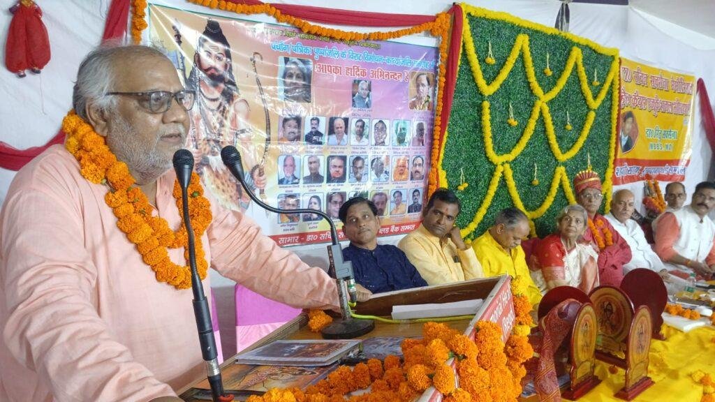 ब्राह्मण समाज ने किए सम्पूर्ण समाज के हितार्थ कल्याणकारी कार्य: अनिल शर्मा