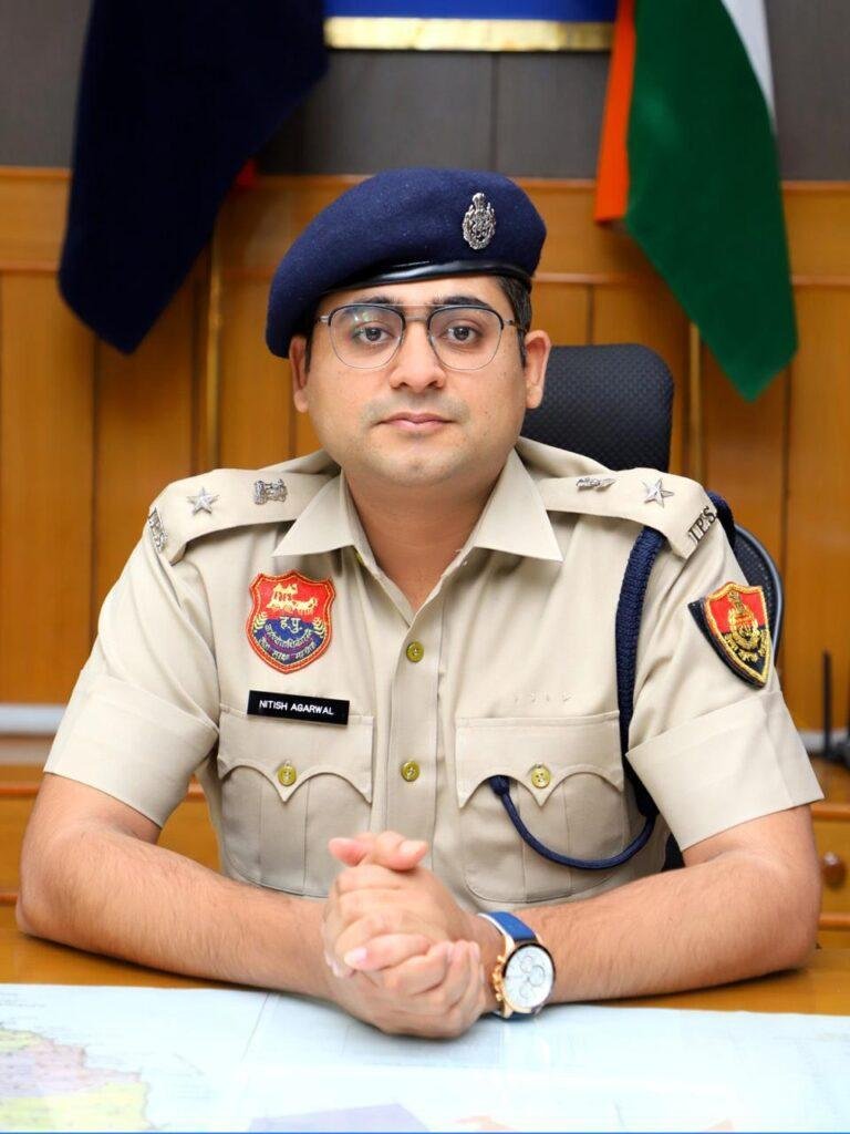 नीतीश अग्रवाल ने संभाला पुलिस अधीक्षक कुरुक्षेत्र का पदभार