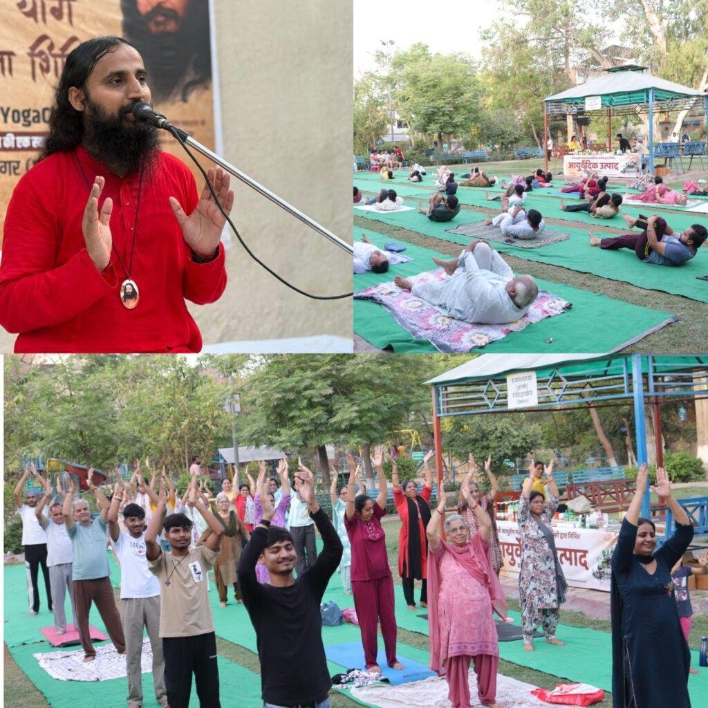 प्राणायाम शरीर को आंतरिक शक्ति प्रदान कर गंभीर बीमारियों से सुरक्षित रखता है:-योगाचार्य स्वामी विज्ञानानंद