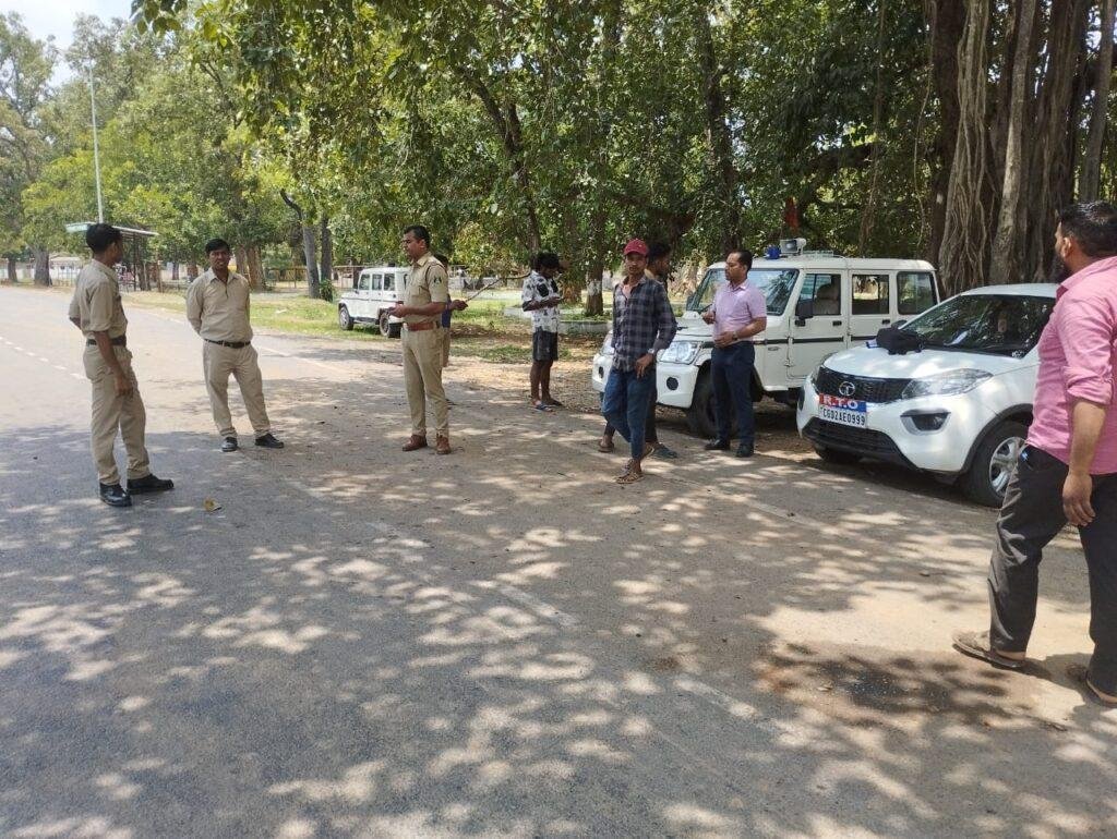 परिवहन विभाग एवं यातायात विभाग द्वारा चलाया गया चेंकिग अभियान
