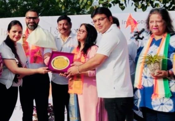 दिल्ली इंटरनेशनल स्कूल एज के भव्य कार्यक्रम में ऋषि,उदितेंदु, संदीप एवं पायल की सक्रीय भागीदारी