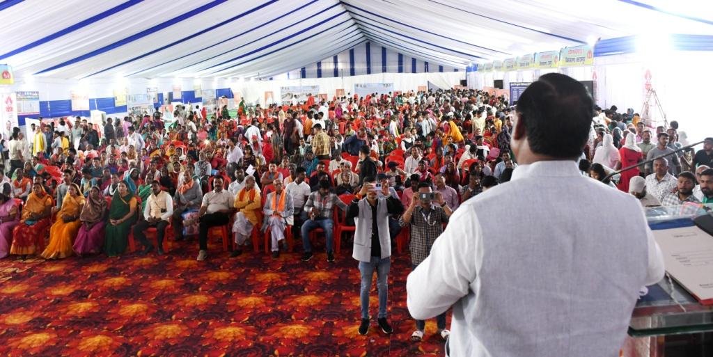 मंत्री श्री नेताम ने दो दिवसीय मेगा स्वास्थ्य शिविर का किया शुभारंभ