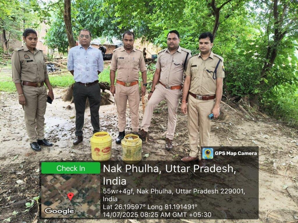 आबकारी विभाग की बड़ी कार्यवाही