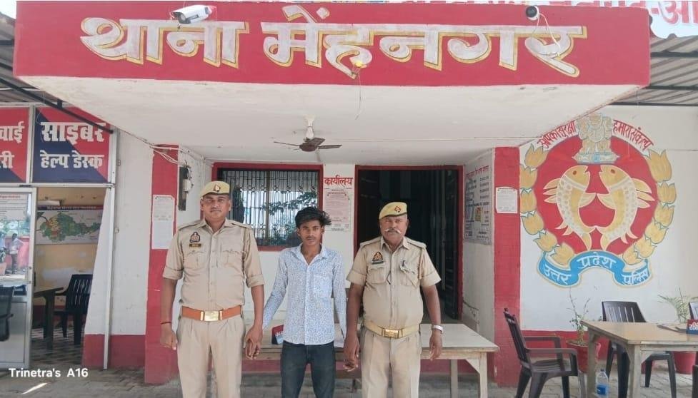 गोकशी में वांछित आरोपी 02 अदद प्रतिबंधित पशु के साथ गिरफ्तार