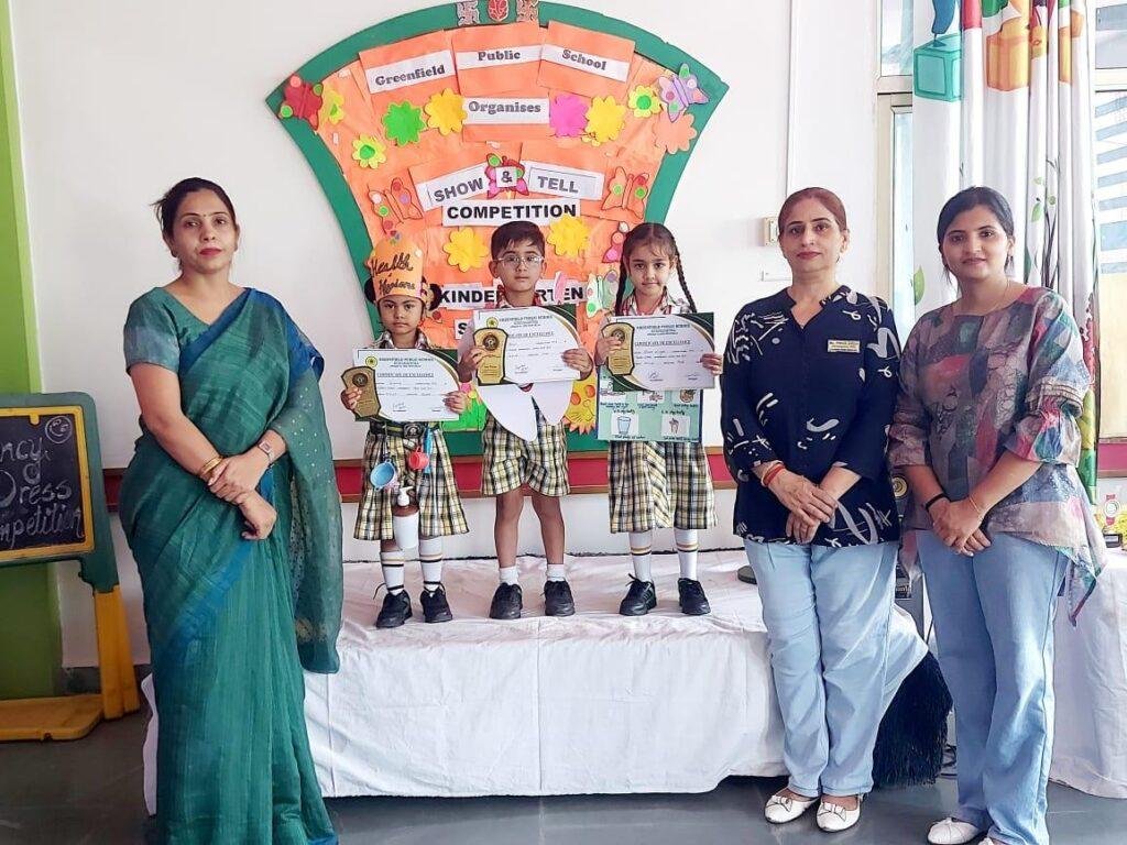 ग्रीन फील्ड पब्लिक स्कूल ने स्वास्थ्य और स्वच्छता के प्रति विद्यार्थियों को किया जागरूक