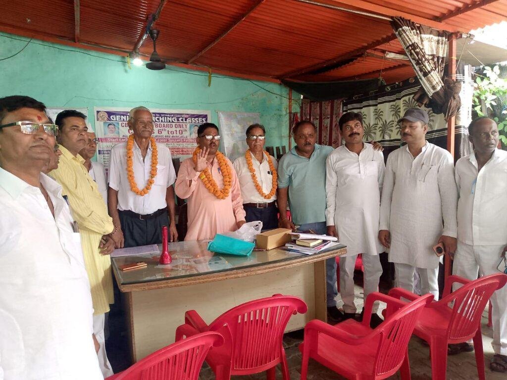 श्मशान भूमि ट्रस्ट समिति का त्रिवर्षिक चुनाव हुआ संपन्न