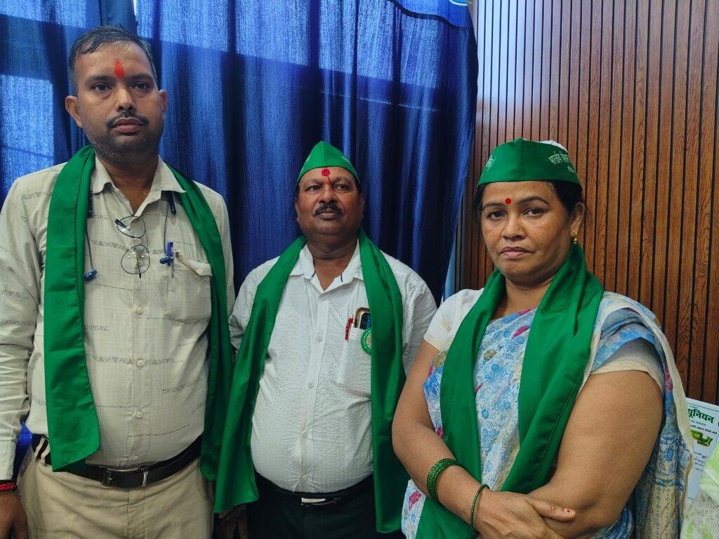 भारतीय किसान यूनियन (सुनील) पार्टी में नए पदाधिकारियों ने ली सदस्यता