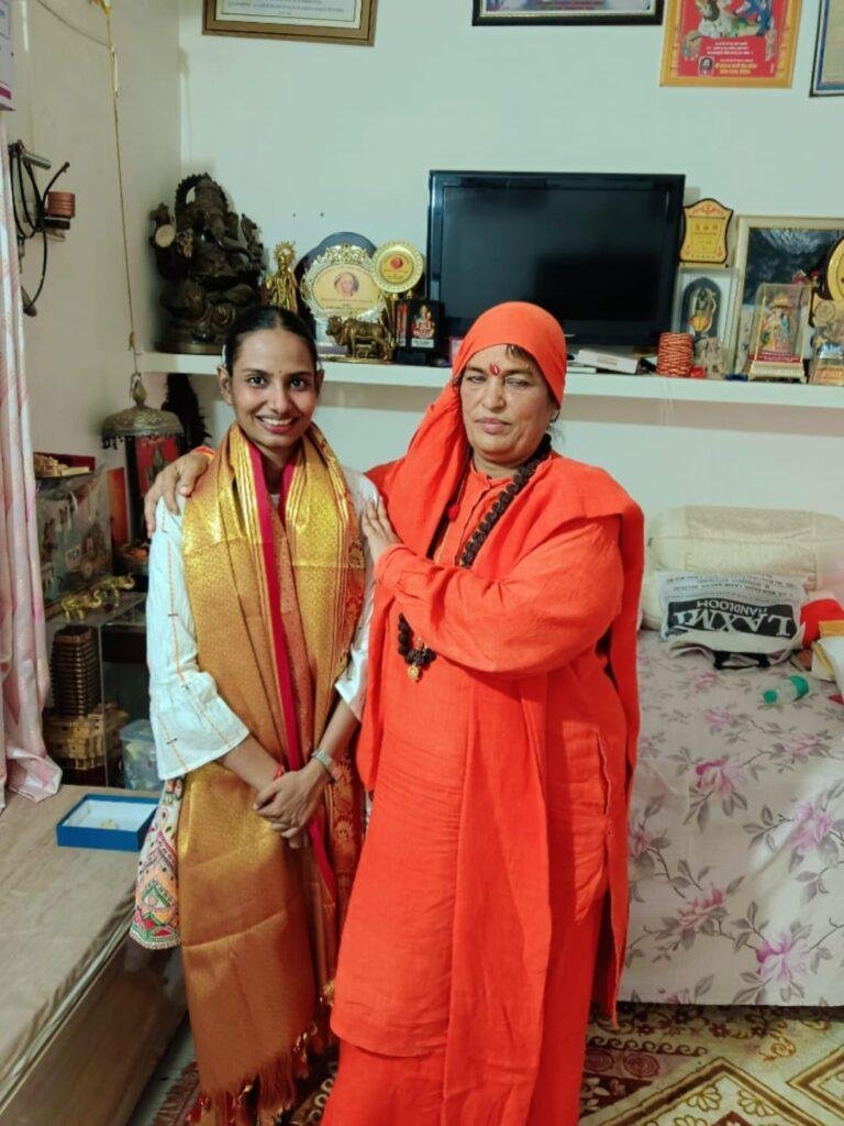 25वें “उन्नत भारत सेवाश्री सम्मान समारोह” में महामंडलेश्वर श्री श्री 1008 स्वामी विद्यागिरि जी महाराज होंगी विशेष अतिथि