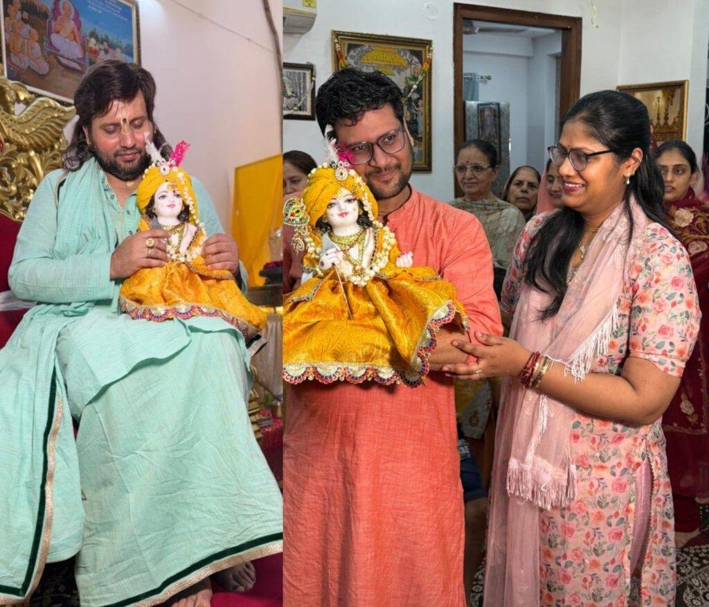 श्री मधुर आनंद कृपा धाम फाउंडेशन एवं श्री प्रिया प्रीतम कृपा सेवा संस्थान द्वारा करवाई गई श्री सीयाराम वल्लभ जी की प्राण प्रतिष्ठा