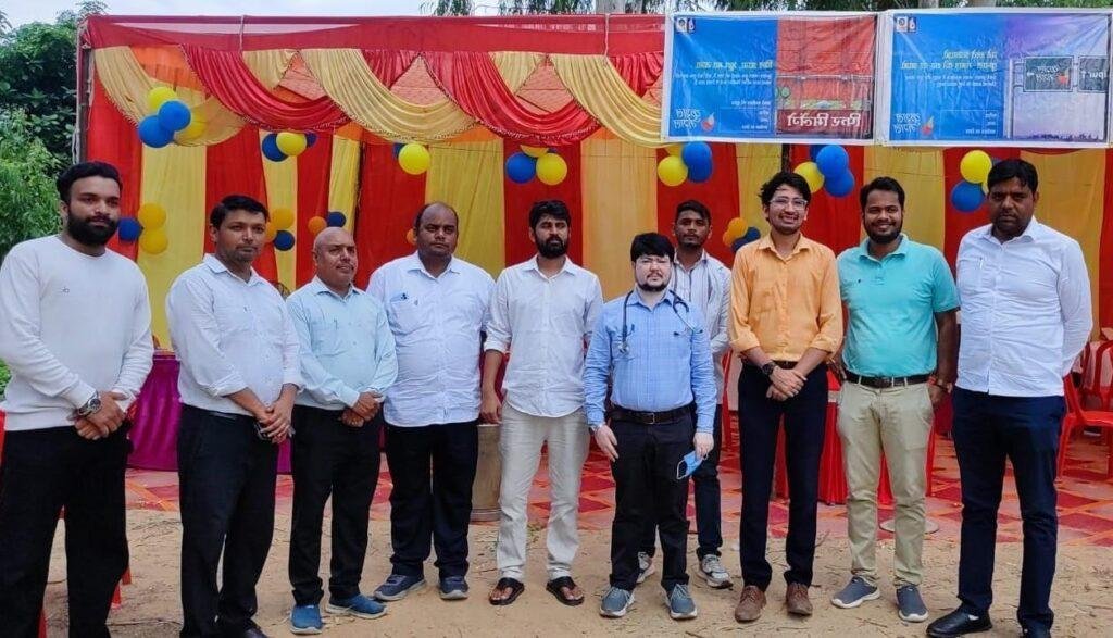 वाहन चालकों के लिए फ्री चेकअप हेल्थ कैम्प का हुआ आयोजन