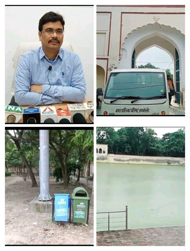 रायबरेली शहर के रेवती राम तालाब में लगने वाले वार्षिक मेले की तैयारियां तेज हो गई हैं। नगर पालिका प्रशासन ने साफ-सफाई और व्यवस्थाओं