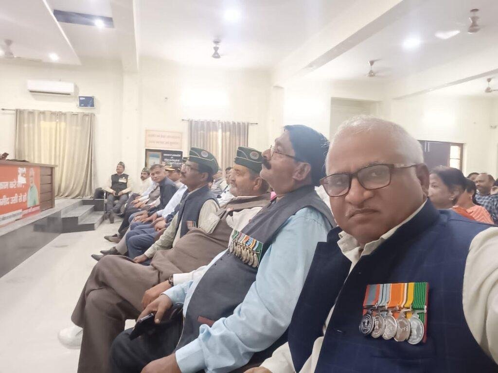 कारगिल योद्धाओं की पुकार कार्यक्रम हिन्दुस्तान टाइम्स की 100 वर्ष अनवरत संपन्न होने पर किया आयोजित