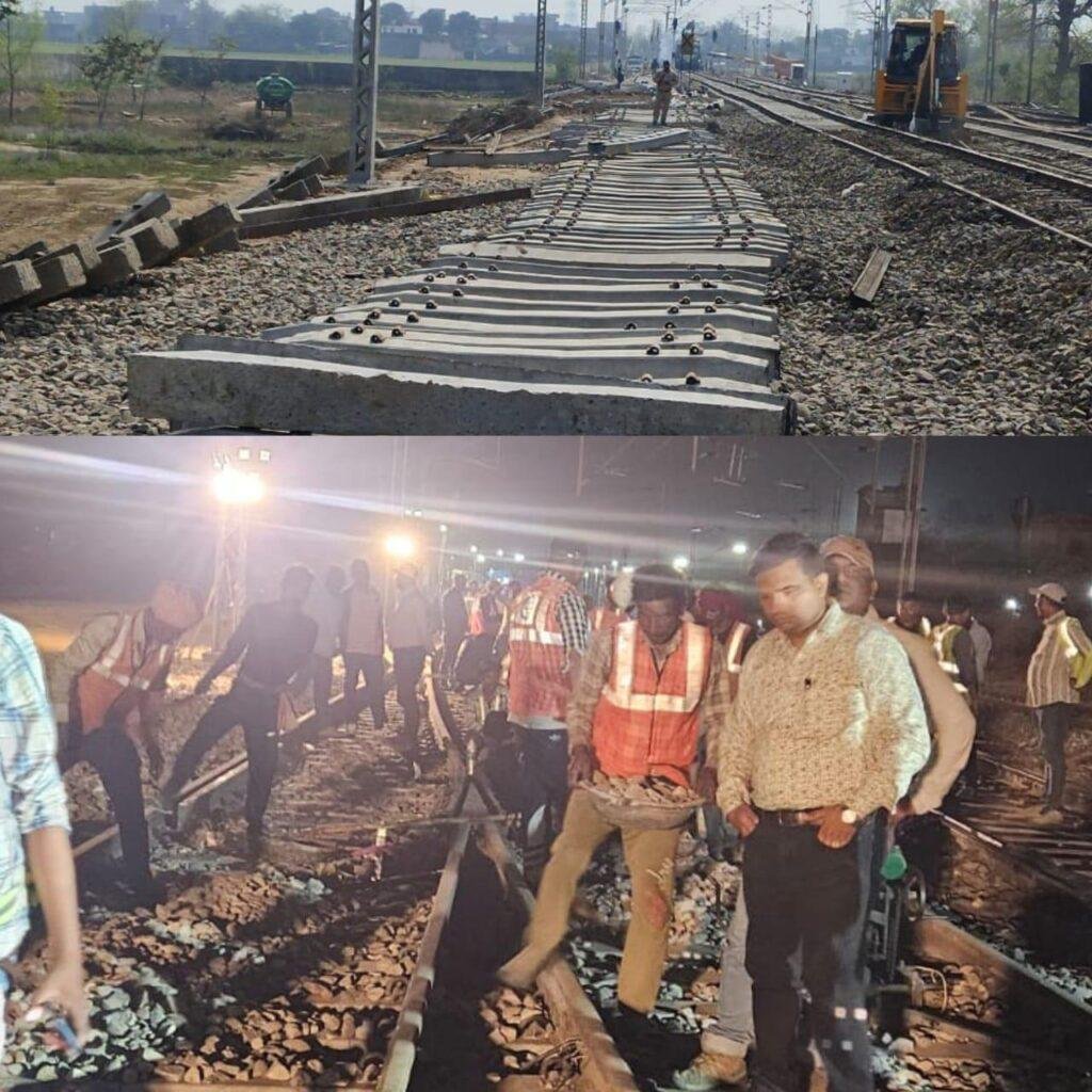 फिरोजपुर मंडल के स्टेशनों पर इलेक्ट्रॉनिक इंटरलॉकिंग प्रणाली का सफल क्रियान्वयन