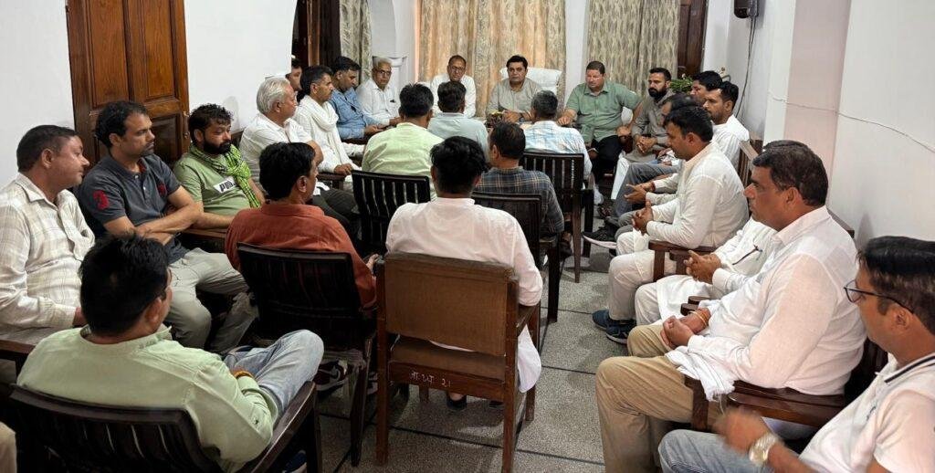 एचटेट के परीक्षार्थीयों के लिए जाट धर्मशाला में निःशुल्क खाने और ठहरने की समुचित व्यवस्था : डॉ कृष्ण श्योकन्द
