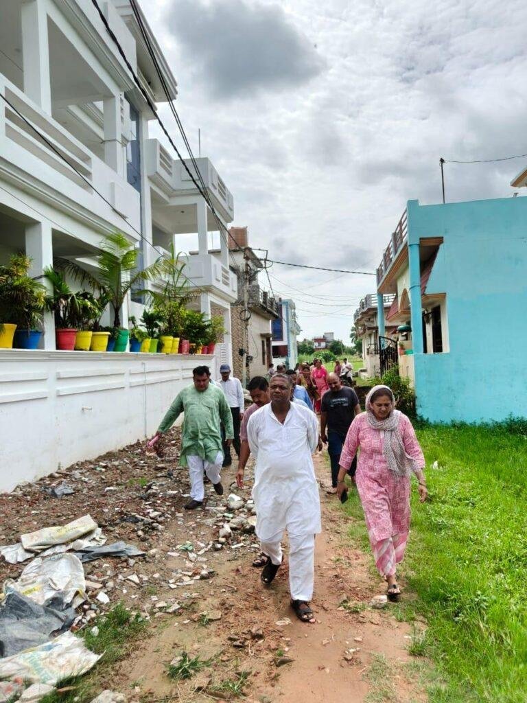 उत्तराखंड: रमेश चंद्र जोशी जल भराव का निरीक्षण किया
