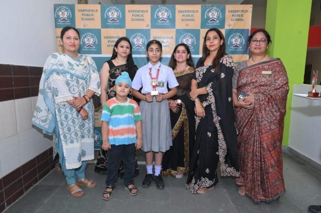 ग्रीनफील्ड पब्लिक स्कूल में उद्यमशीलता और नवाचार को बढ़ावा देने के लिए के लिएकला उत्सव का आयोजन