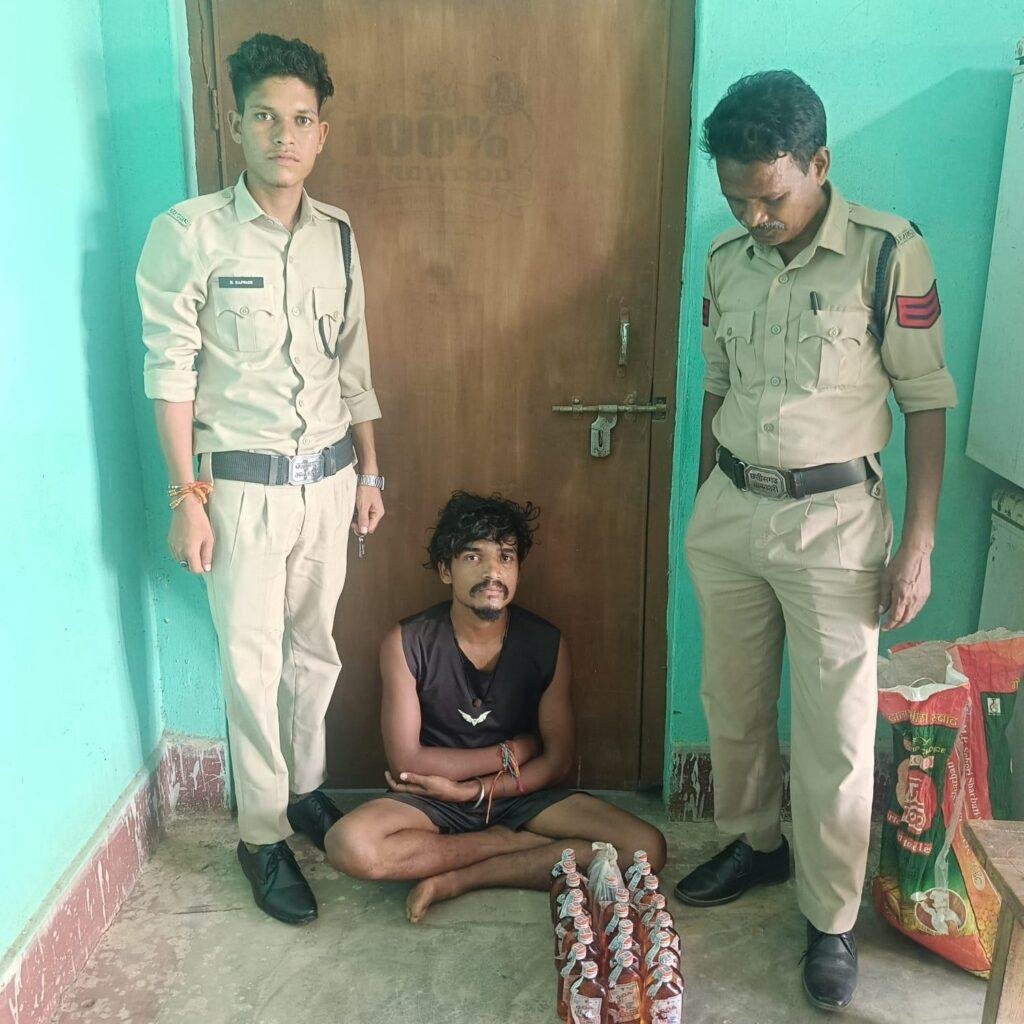 आबकारी विभाग ने जप्त की मध्यप्रदेश से तस्करी कर लाई गई अवैध शराब