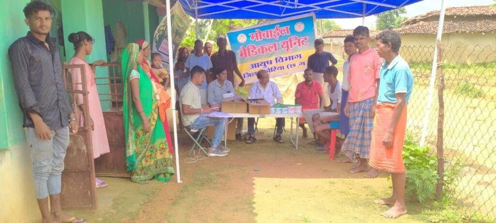 आयुष मोबाइल मेडिकल यूनिट से अब तक 1382 लाभान्वित वृद्धजनों को योग और स्वस्थ दिनचर्या अपनाने किया जा रहा प्रेरित