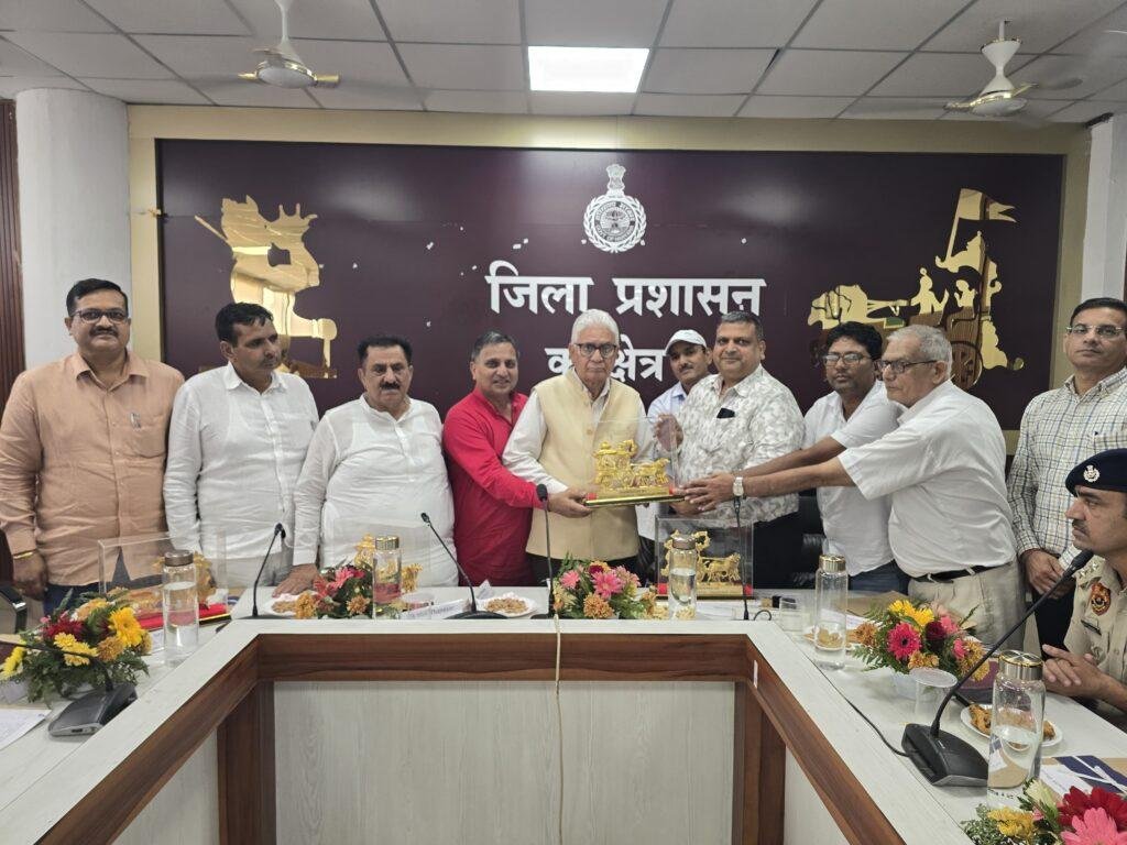 कुरुक्षेत्र को स्वच्छता की रैंकिंग में टॉप स्थान पर लाने के लिए हर व्यक्ति और हर अधिकारी को लेना होगा संकल्प : भारत भूषण भारती