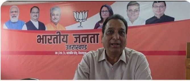 देहरादून धर्मपुर विधानसभा के विधायक विनोद चमोली का प्रीतम सिंह पर वार