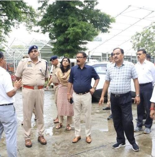 उत्तर प्रदेश के सीएम योगी के प्रस्तावित कार्यक्रम से पहले बरेली में सुरक्षा और व्यवस्थाओं का जायज़ा, एसएसपी व डीएम ने किया निरीक्षण