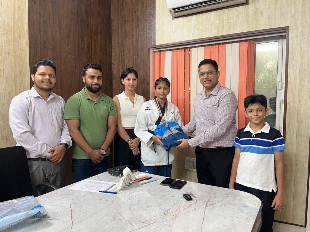 माही ने ताइक्वांडो खेलो इंडिया लीग में एक स्वर्ण और एक कांस्य पदक जीता
