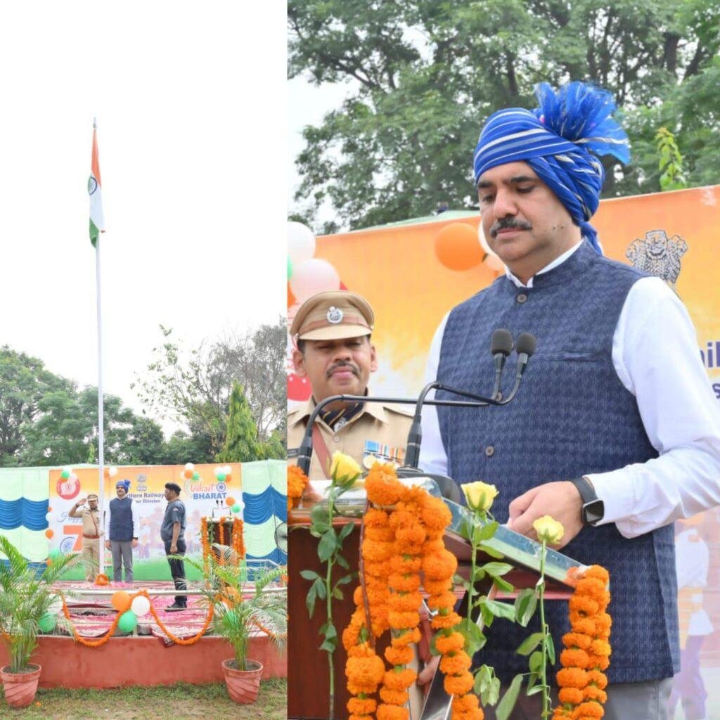 फिरोजपुर मंडल में स्वतंत्रता दिवस समारोह का सफल आयोजन