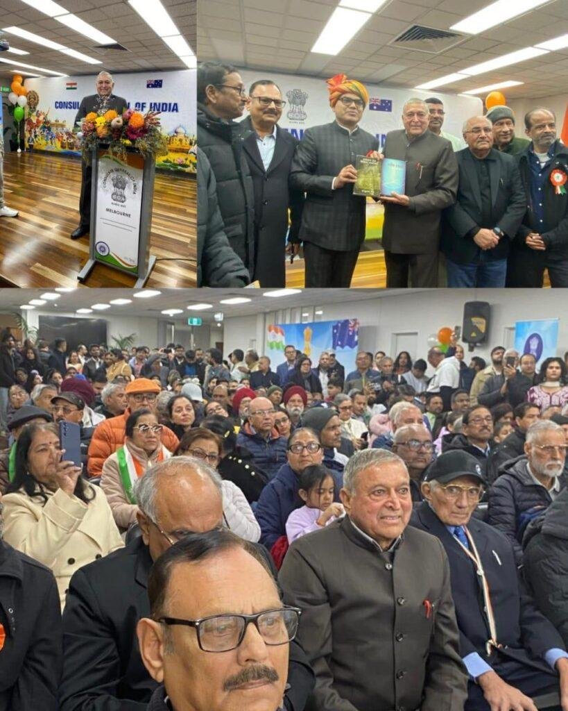 ऑस्ट्रेलिया की धरती पर भारत प्रेम के प्रतीक बने डॉ. सुभाष गौड़