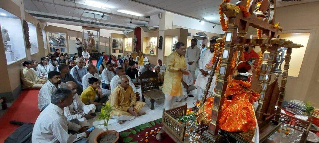 श्रीकृष्ण संग्रहालय भारतीय संस्कृति और पुरातन धरोहर का जीवंत केन्द्र : प्रो. अरुण केसरीवानी