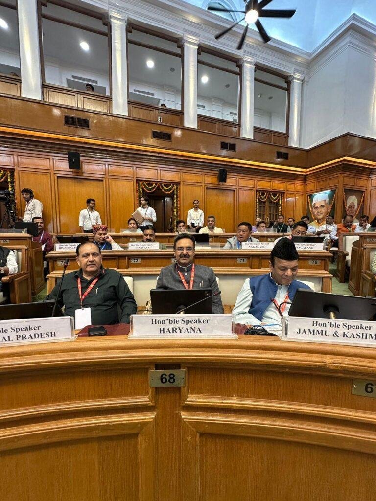 विस अध्यक्ष हरविन्द्र कल्याण ने शताब्दी वर्ष समारोह ऑल इंडिया स्पीकर्स कॉन्फ्रेंस में भाग लिया