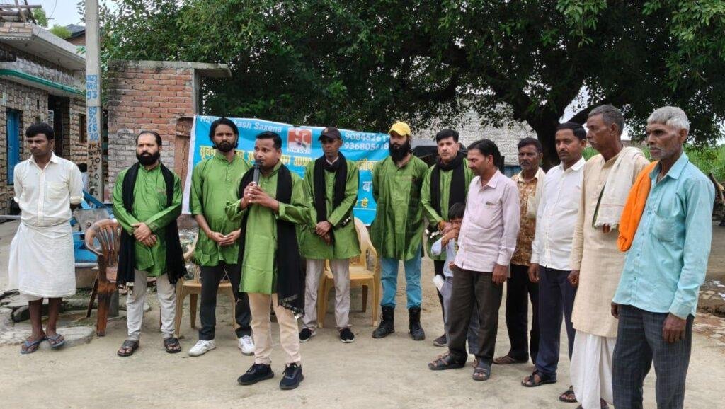 झमा झम हो रही बरसात कैसे मिलेगी मच्छर जनित बीमारियों से निजात के प्रति कलाकारों ने किया जागरूक