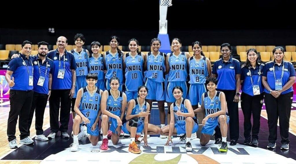 भारतीय बास्केटबॉल टीम एशिया कप 2025 के फाइनल में
