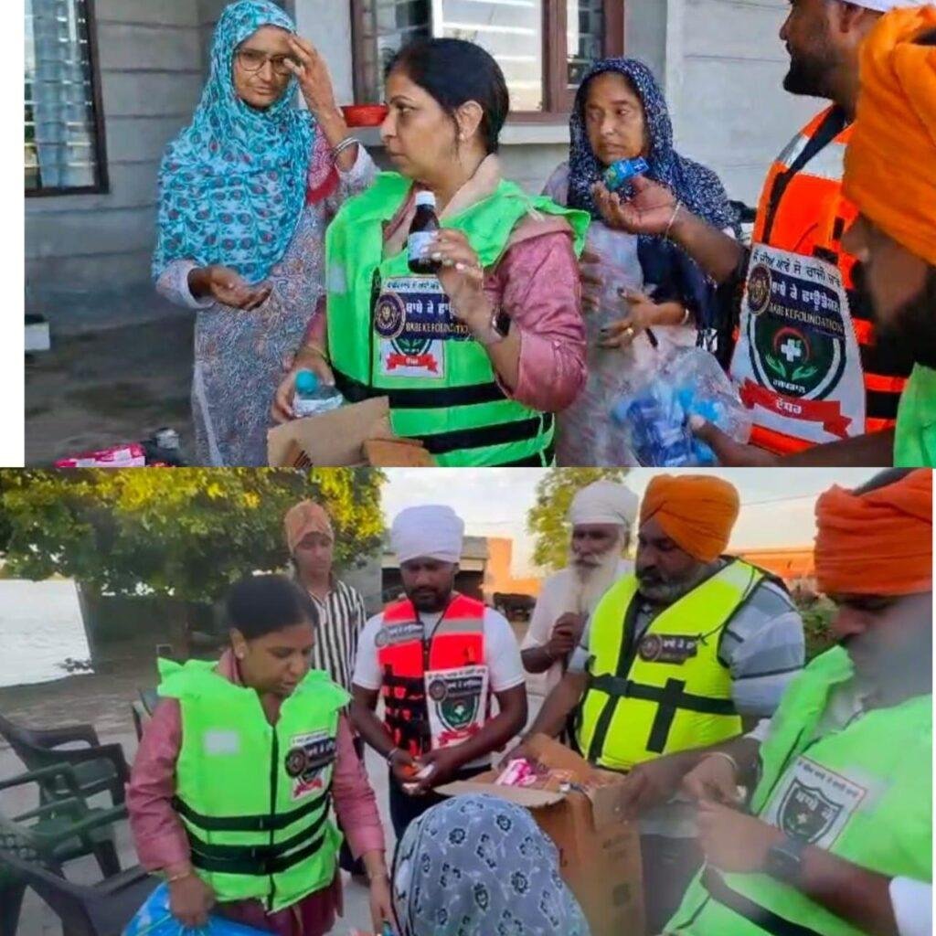 ਪਿੰਡ ਬੰਡਾਲਾ ਨਜ਼ਦੀਕ ਇਲਾਕਿਆਂ ਵਿੱਚ ਚੀਫ ਜੁਡੀਸ਼ੀਅਲ ਮੈਜਿਸਟ੍ਰੇਟ-ਕਮ-ਸਕੱਤਰ ਅਨੁਰਾਧਾ ਵੱਲੋਂ ਰਾਹਤ ਸਮੱਗਰੀ ਪਹੁੰਚਾਈ ਗਈ