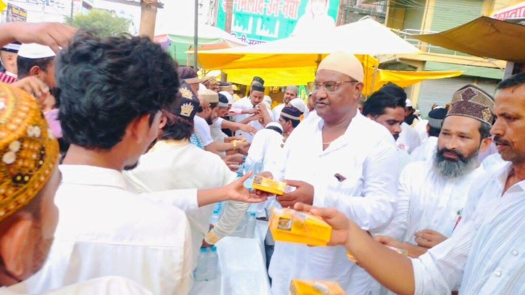 जुलूस ए मोहम्मदी लोगो में दिखा उत्साह, चेयरमैन इमराना बेगम ने कराया लंगड़