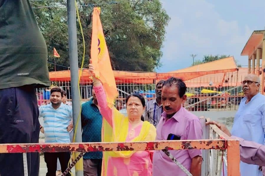 अगरास गांव में पांच दिवसीय ध्वजा मेले का हुआ शुभारंभ