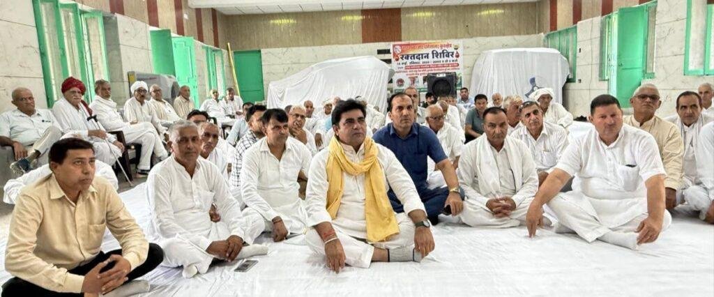 अंतरराष्ट्रीय जाट धर्मशाला की मासिक बैठक आयोजित
