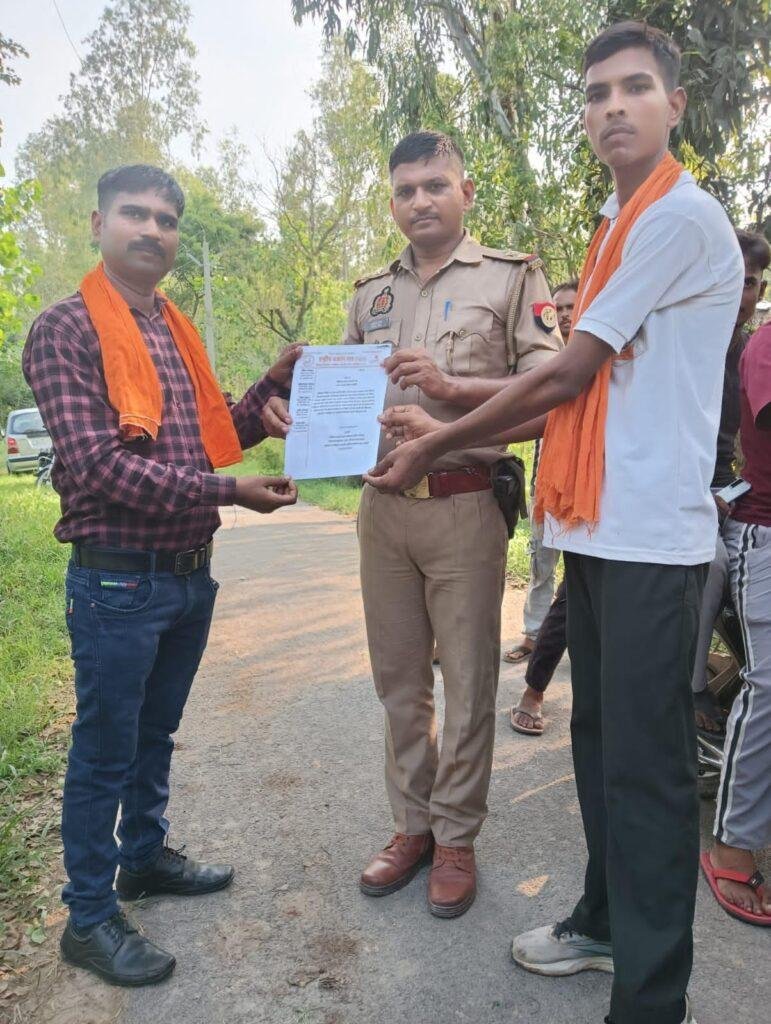नंदी महाराज को भाला मारकर की हत्या राष्ट्रीय बजरंग दल के कार्यकर्ताओं मे भारी आक्रोश