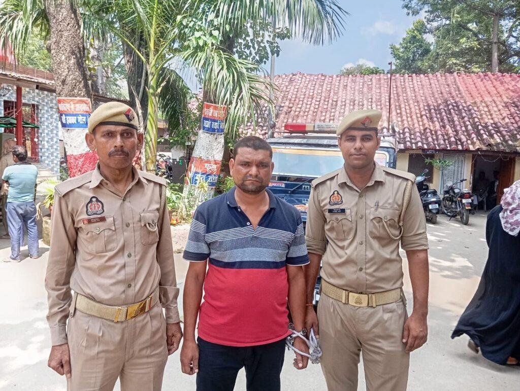 गैर इरादतन हत्या के आरोपी को हत्या में प्रयुक्त तमंचा व कारतूस सहित किया गिरफ्तार