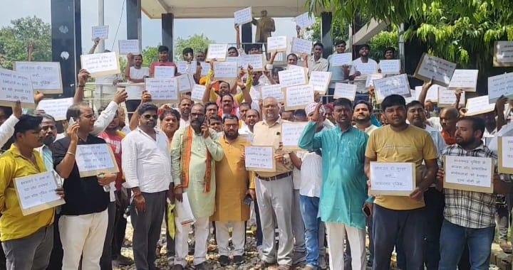 भाजपा सरकार में भाजपा कार्यकर्ता नही है सुरक्षित किसान नेता भाजपा महेंद्र मौर्य