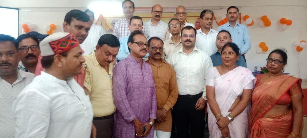 समृद्धभारत_आत्मनिर्भर उत्तर प्रदेश संवाद का कार्यक्रम मुख्य विकास अधिकारी अर्पित उपाध्याय जी की अध्यक्षता में