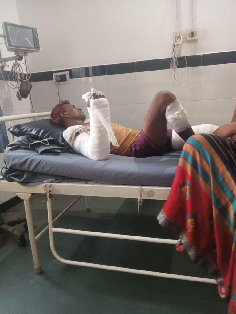 औंध गांव में पड़ोसियों ने किया हमला ,एक हाथ और एक पैर की टूटी हड्डी मुकदमा दर्ज