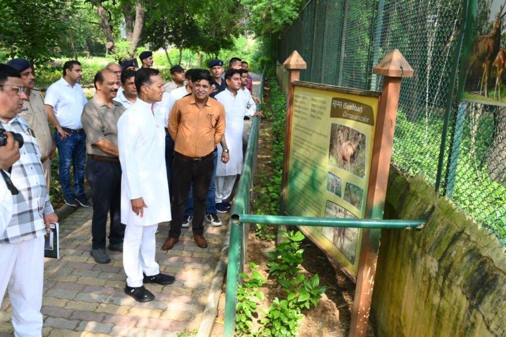 पिपली मिनी जू को आधुनिक पर्यटन स्थल बनाने के प्रयास किये जाएंगे : नवीन जिंदल