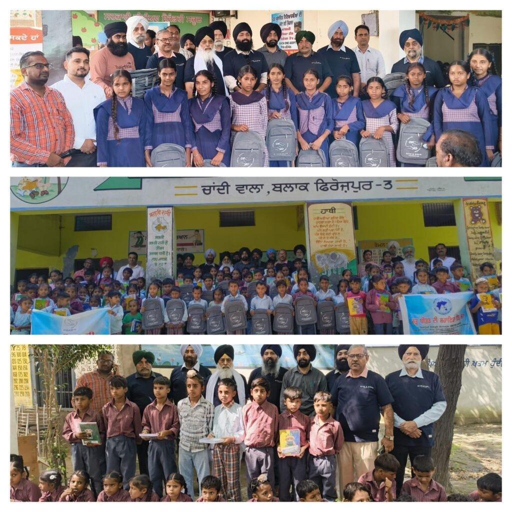 ਹੜ ਪ੍ਰਭਾਵਿਤ ਵਿਦਿਆਰਥੀਆਂ ਦੀ ਮੱਦਦ ਲਈ ਅੱਗੇ ਆਈ ਗਿਵ ਐਂਡ ਗਰੋਅ ਫਾਊਂਡੇਸ਼ਨ
