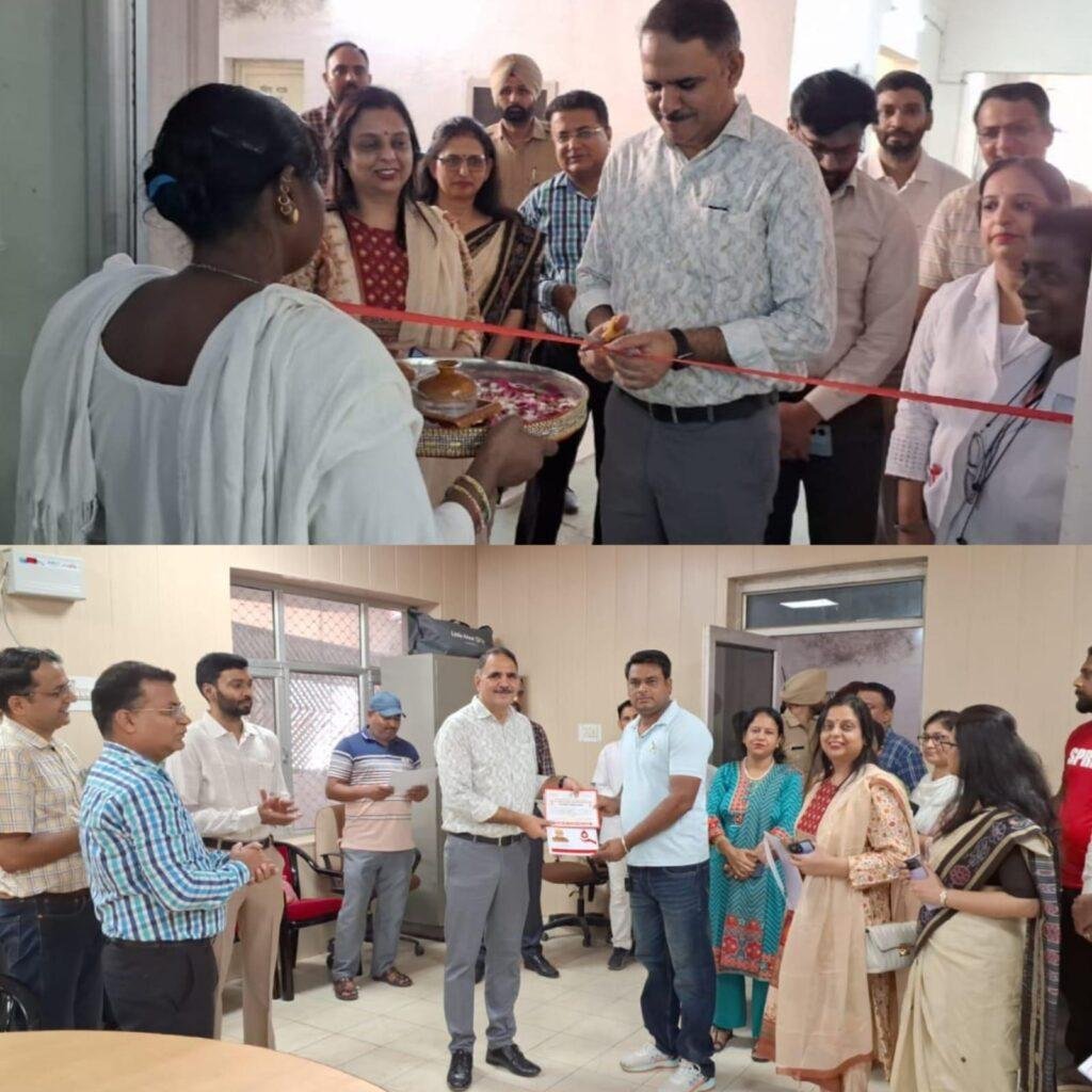 मंडल चिकित्सालय, फिरोजपुर में दो दिवसीय रक्तदान शिविर का आयोजन, जिसमें अधिकारियों एवं कर्मचारियों ने उत्त्साहपूर्वक रक्तदान किया